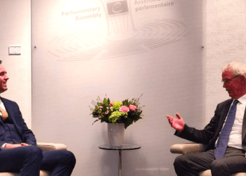 Konjufca takoi Presidentin e Asamblesë Parlamentare të KE-së, bisedojnë për aplikimin e Kosovës