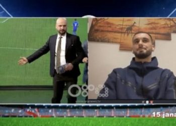 Lëkundet studioja televizive nga tërmeti në Shqipëri, panelistët largohen të frikësuar