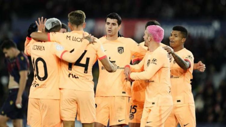 Atletico Madridi triumfon ndaj Levantes, kalon në çerekfinale të Kupës së Mbretit