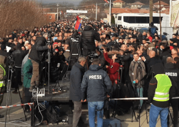 Serbët e veriut dalin kundër Vuçiqit, protestojnë sot në 15:30