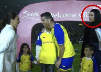 Flirtoi me gazetaren arabe gjatë prezantimit, Ronaldo në telashe me Georginën