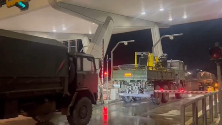 Ushtria e Shqipërisë niset drejt Kosovës për t’i ndihmuar banorët e zonave të vërshuara