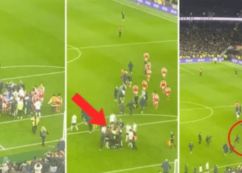 Pse Granit Xhaka u rikthye në përballjen mes lojtarëve të Arsenalit dhe Tottenhamit (video)