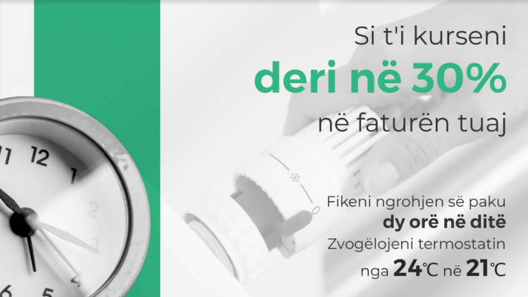 Si t’i kursejmë deri në 30% të faturës vetëm nga ngrohja