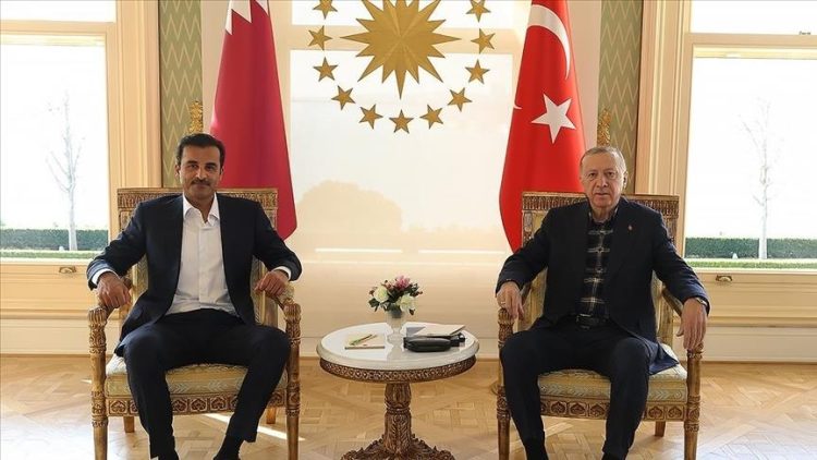 Emiri i Katarit arrin në Türkiye për të takuar presidentin Erdoğan pas tërmeteve shkatërruese