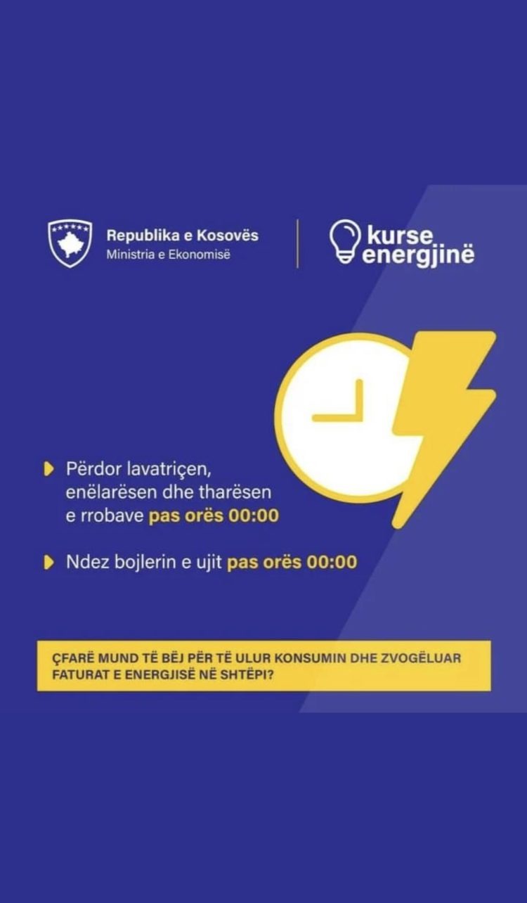 Ulja e temperaturave, Qeveria thirrje për kursim të energjisë