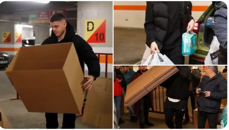 Milot Rashica del në terren për të ndihmuar të prekurit nga tërmeti në Turqi