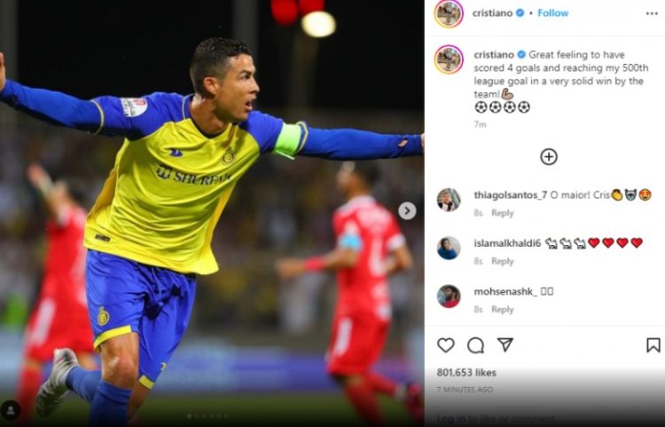 CR7 pas katërgolëshit të shënuar: Ndjenjë e jashtëzakonshme