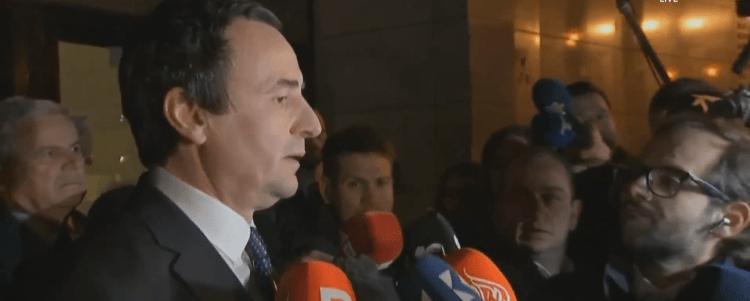 Kurti: Nuk e nënshkrova marrëveshjen sepse pala serbe nuk ishte e gatshme për ta nënshkruar