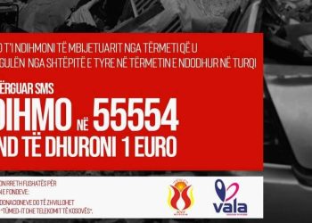 TUMED FILLOI FUSHATËN E NDIHMËS PËR VIKTIMAT E TËRMETEVE ME MBËSHTETJEN E TELEKOMIT TË KOSOVËS