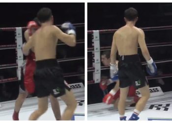 Nis në mënyrë fenomenale mbrëmja e boksierëve shqiptarë, Valon Ahmeti fiton me nokaut(VIDEO)