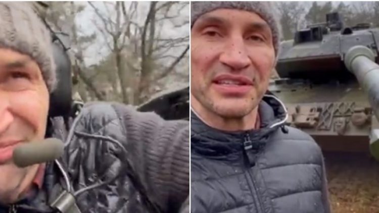 Ish-kampioni i boksit, Wladimir Klitschko publikon video duke vozitur tankun Leopard 2(VIDEO)