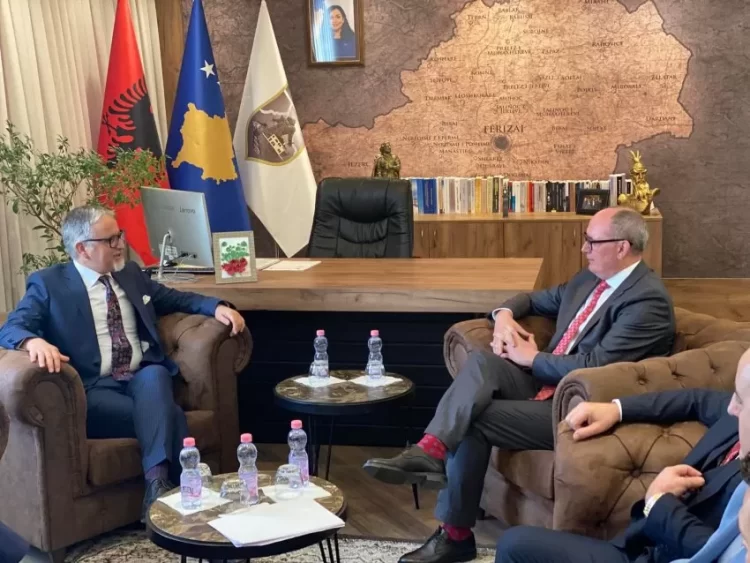 Vitia dhe Aliu dakordohen për përfundimin e Spitalit Regjional të Ferizajt dhe QKMF-së së re