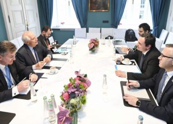 Kurti takohet me Borrellin dhe Lajçakun, flasin për propozimin evropian dhe takimin e radhës me Vuçiqin