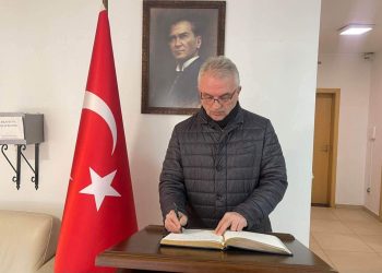 Dr. Mustafë Bajrami viziton Ambasadën e Turqisë në Prishtinë!