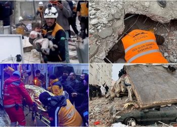 Numri i të vdekurve nga tërmeti i fuqishëm në Turqi dhe Siri shkon në më shumë se 50