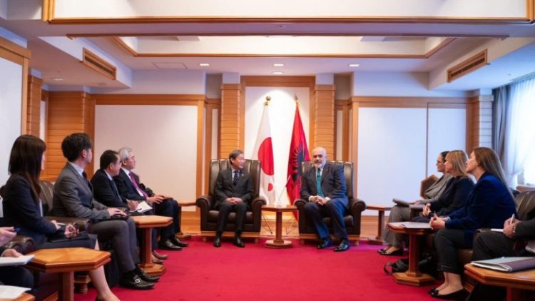 Rama nis vizitën zyrtare në Tokyo