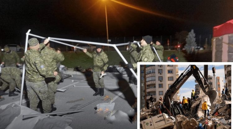 Mehaj publikon pamje nga operacioni i kërkim-shpëtimit të FSK-së në Turqi