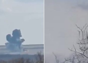 Publikohen pamje të reja të rrëzimit të aeroplanit rus në Ukrainë(VIDEO)