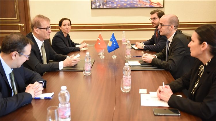 Kosovë, zëvendësministri Ahmeti priti në takim Drejtorin e Përgjithshëm për Ballkan në MPJ të Türkiye-s