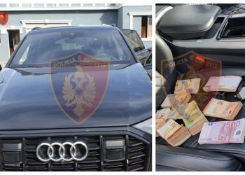 Arrestohet pjesëtari i Njësisë Speciale shqiptar, i gjenden një “mal” me para në veturë