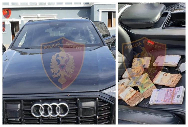 Arrestohet pjesëtari i Njësisë Speciale shqiptar, i gjenden një “mal” me para në veturë