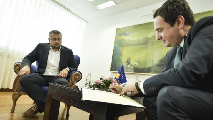 Ministri Çeku e Andin Hoti, pjesë e delegacionit kosovar në Ohër