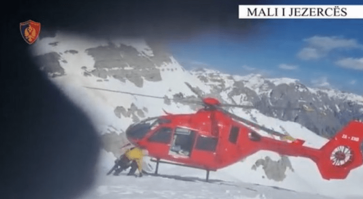 Policia e Shqipërisë shpëton një turist serb të lënduar në malin e Jezercës