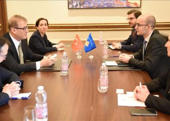 Zëvendësministri Ahmeti priti në takim Drejtorin e Përgjithshëm për Ballkan në MPJ të Türkiye-s
