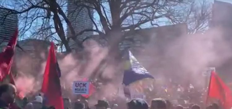 Ndizet protesta në Hagë, mërgata kundërshton fuqishëm veprimet e Speciales