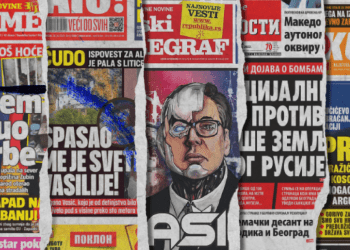 Rreth 1,200 tituj manipulues dhe dezinformata në faqet e para të pesë gazetave në Serbi që janë të afërta me pushtetin e Aleksandar Vuçiqit