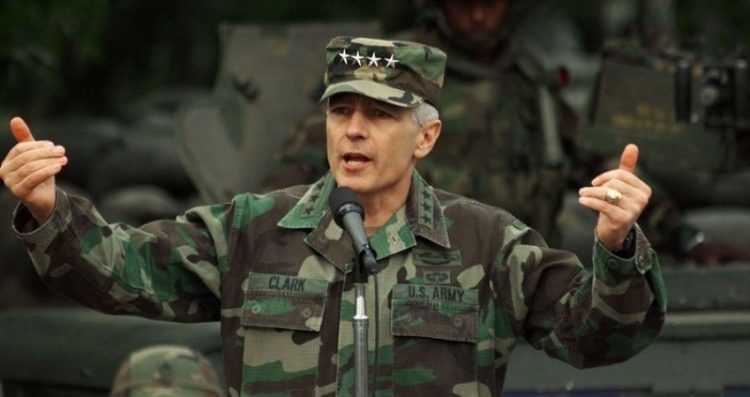 Zbardhet biseda e Thaçit me gjeneralin Klark, para fillimit të bombardimeve në 1999