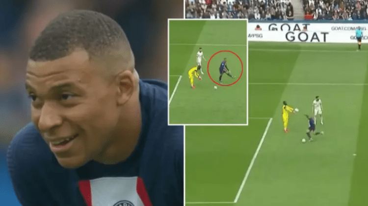 Kylian Mbappe ka shënuar një nga golat më të çuditshëm që keni parë ndonjëherë