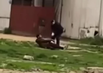 Policia serbe në mënyrën më brutale rrah emigrantët (Video)