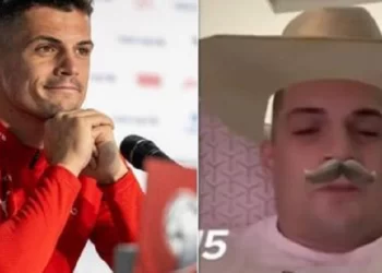 Granit Xhaka jep intervistën sportive në rrjet ku mes të tjerash i përmendin ‘Iluminatin’ (Foto)