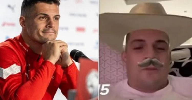 Granit Xhaka jep intervistën sportive në rrjet ku mes të tjerash i përmendin ‘Iluminatin’ (Foto)