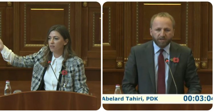 Haxhiu dhe Tahiri përplasen në Kuvend për reformat në drejtësi