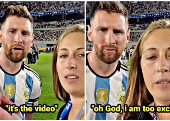 Messi mëson fansen si të bëjë “selfie”, gjesti që i emocionoi të gjithë(VIDEO)