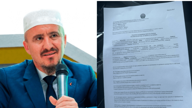 Hoxhës nga Shqipëria i ndalohet hyrja në Maqedoninë e Veriut! Policia: Mund të paraqesë rrezik për sigurinë kombëtare