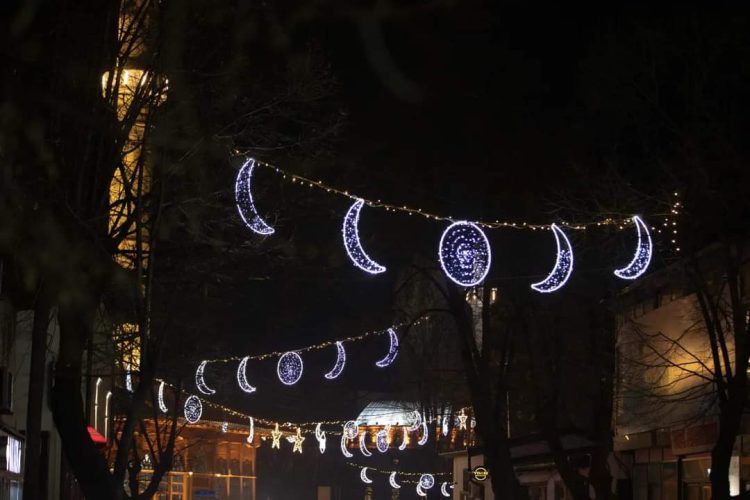 Prishtina ndez dritat për nderë të muajit të Ramazanit