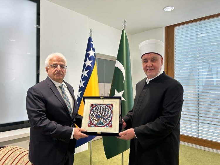 Nënkryetari i TIKA-s Çevik u takua me Presidentin e Unionit Islamik të Bosnje e Hercegovinës, Kavazoviq