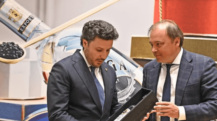 Abazoviq merr pjesë në hapjen e fabrikës ruse