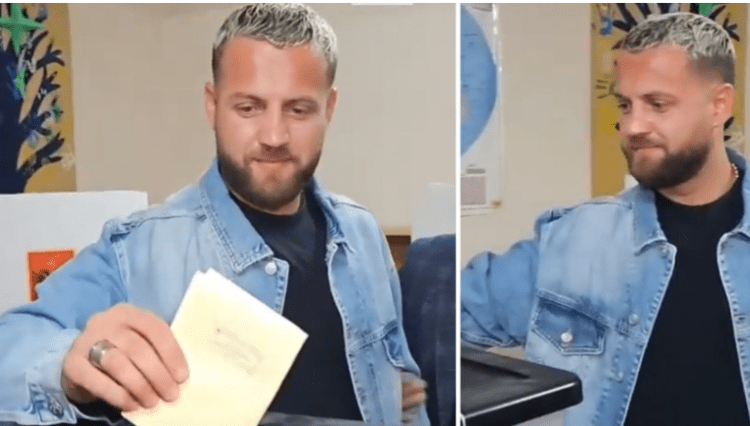 Luiz Ejlli voton në Shkodër: Po bëj detyrën time si qytetar