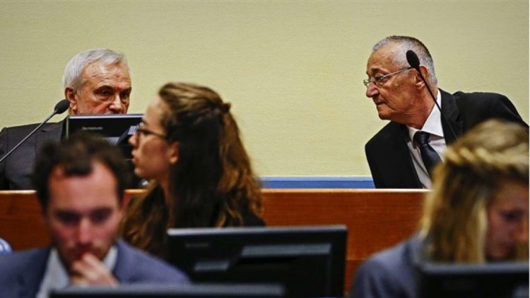 Botë Ballkan Serbia Krimi]nelët serbë të luftës Simatoviq dhe Stanishiq dënohen me nga 15 vjet burgim