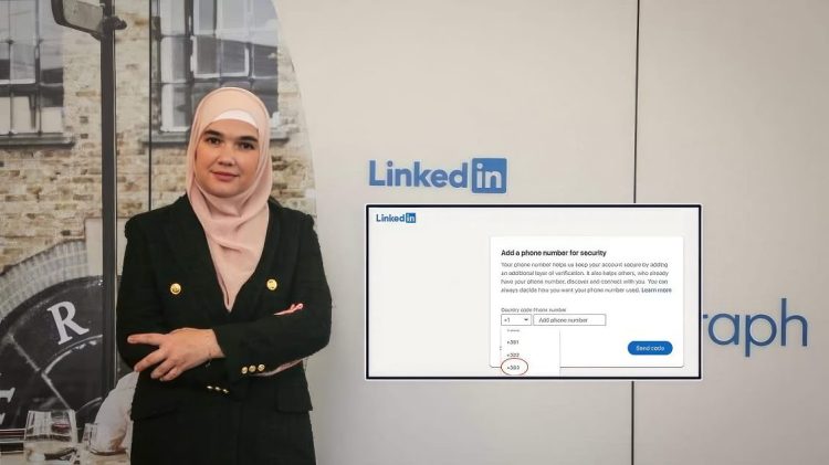 Hava Maloku jep lajmin e madh: Kodi i Kosovës +383 edhe në faqet e platformës “LinkedIn”