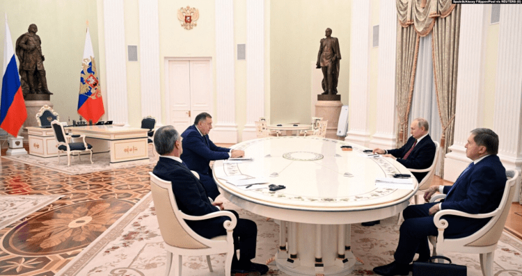 BE kritikon vizitën e Dodikut në Moskë