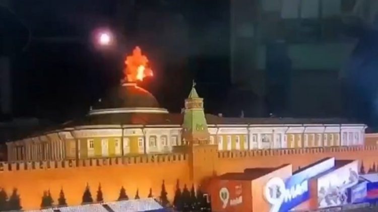 Inteligjenca amerikane dyshon se ukrainasit qëndrojnë pas sulmit me dron ndaj Kremlinit