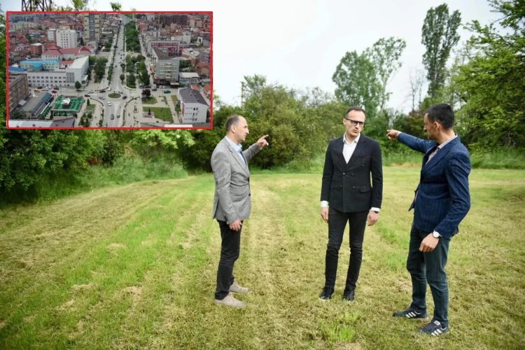 Ministri Aliu dhe kryetari Hyseni e gjejnë tokën për nisjen e ndërtimit të banesave nga Qeveria