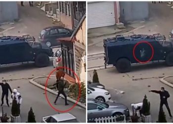 KFOR-i ia dorëzon Policisë së Kosovës disa prej sulmuesve serbë