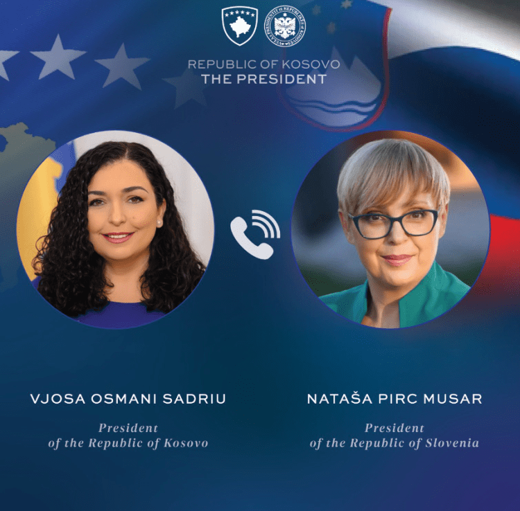 Osmani bisedon me homologen sllovene për zhvillimet e fundit